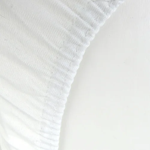 Miniatura 3 de HonestBaby Paquete de 2 sábanas de cuna de algodón orgánico, color blanco, talla única 2 Pack - blanco