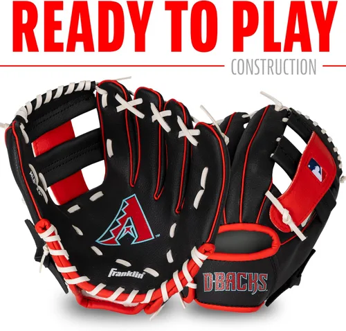 Miniatura 3 de Franklin Sports MLB Youth Teeball Glove and Ball Set - Kids Baseball and Teeball - Perfect First Kids Glove - 9.5