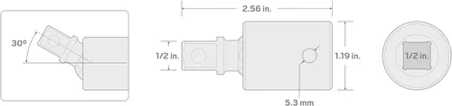 Miniatura 4 de TEKTON Junta Universal de Impacto de 1/2 Pulgada de Tracción SIA22102