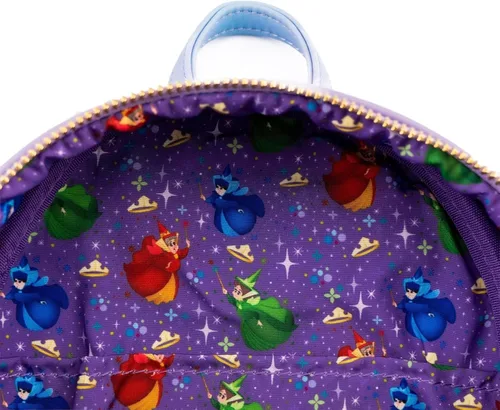 Miniatura 3 de Loungefly Princess Castle Series Sleeping Beauty Mini Backpack