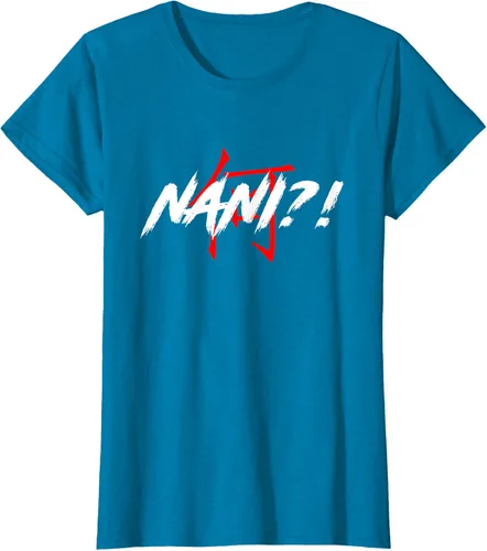 Miniatura 84 de Nani Meme Anime Japanese Camiseta, Negro, S
