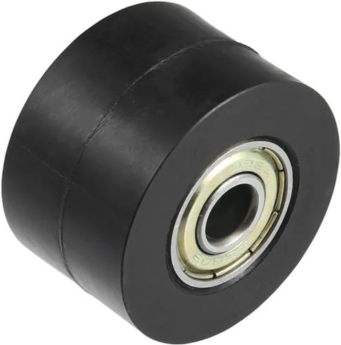 Miniatura 6 de Motoforti Guía de rueda tensor de rodillo deslizante de polea de cadena de transmisión de 0.315 in para bicicleta de calle, motocicleta, ATV