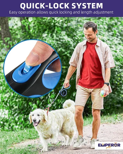 Miniatura 4 de Accesorio adicional para correa retráctil para perro, correa de mano y muñeca, para mayor comodidad, agarre suelto para tus manos y un mejor