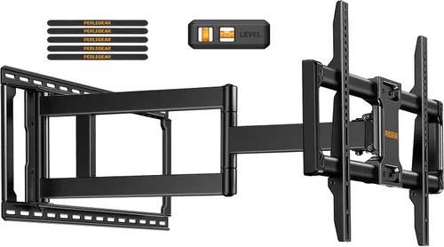 Miniatura 8 de Perlegear PGXLF02 - Soporte de pared de brazo largo y movimiento completo para TV de 42 a 97 pulgadas hasta 68 kg, soporte de TV preensamblado