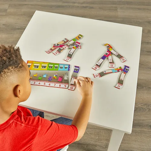 Miniatura 7 de Learning Resources Numberblocks - Juego de rompecabezas de secuenciación, rompecabezas de números, rompecabezas de matemáticas, 10 rompecabezas