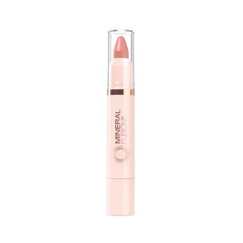 Mineral Fusion Tinte labial Sheer Moisture Glisten, 0.1 onzas (el embalaje puede variar)