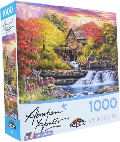 Miniatura 2 de LPF Glade Creek Mill - Rompecabezas de 1000 piezas por artista: Abraham Hunter