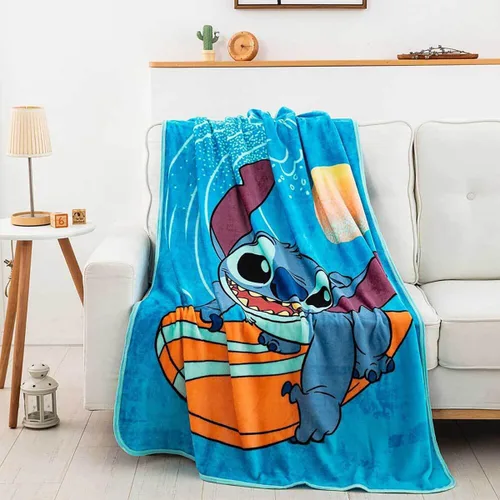 Miniatura 5 de Northwest Lilo and Stitch - Manta de seda táctil, 46 x 60 pulgadas, hace olas