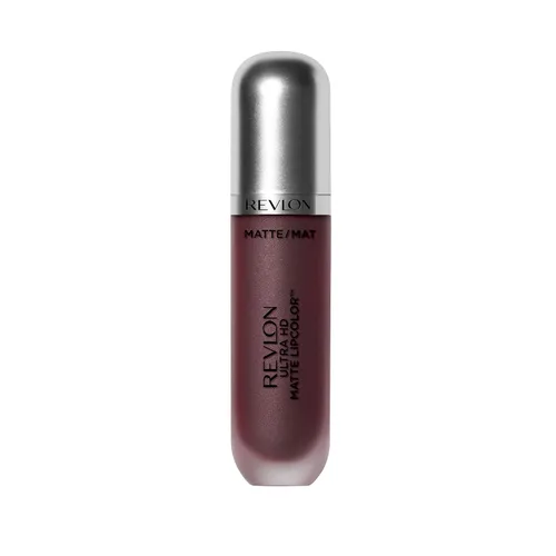 Miniatura 16 de Revlon Ultra HD Matte Lipcolor, lápiz labial líquido mate ligero aterciopelado en rosa, Devotion (600), 0.2 onzas