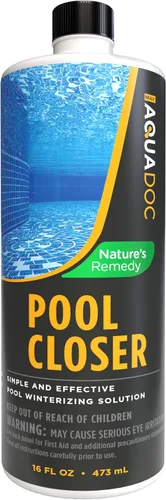 AquaDoc - Kit químico de cierre de piscina todo en uno, 16 onzas, trata hasta 15,000 galones, kit de invierno de piscina para piscinas sobre el