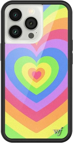 Miniatura 14 de Fundas Wildflower - Compatibles con Apple iPhone 13 Pro Protector de goma negro, certificado de prueba de caída de 4 pies, propiedad de mujeres