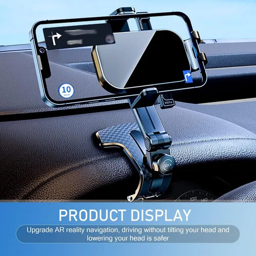 Miniatura 6 de Soporte universal para teléfono de automóvil, soporte de teléfono celular para salpicadero para tu automóvil, giratorio de 360 grados