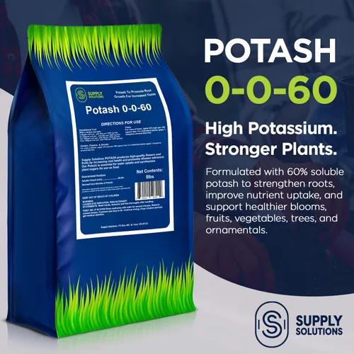 Miniatura 2 de Supply Solutions Muriate of Potash 0-0-60 Fertilizante, fertilizante de alto potasio, potasio, alimento ideal para plantas y potasa para plantas