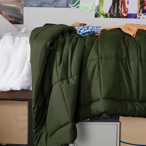 Miniatura 91 de Bedsure Relleno de edredón – Edredones acolchados tamaño King, edredón para todas las estaciones, ropa de cama alternativa de plumón suave, con 8
