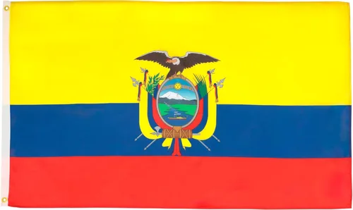 Miniatura 37 de AZ FLAG Juego de 5 banderas de Venezuela con parche – 35.4 x 23.6 in – Bandera Venezolana 7 estrellas 100% poliéster con ojales metálicos integrados
