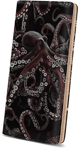 Miniatura 37 de Immaturus Cartera de Mujeres, Carteras de Tarjetas delgadas con bloqueo RFID, Organizador de Tarjeta de Crédito de Cuero PU doble con cremallera