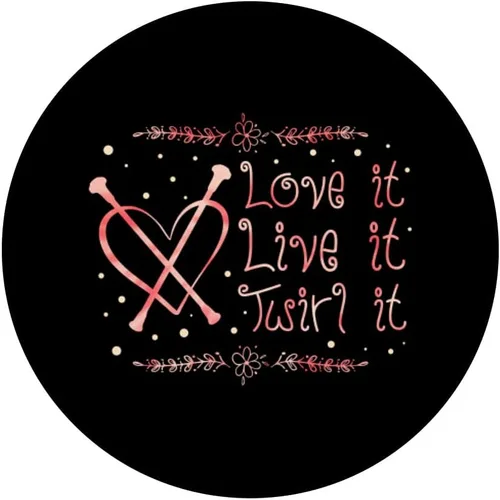 Miniatura 3 de Love It Live It Twirl It for a Baton Twirler Baton Twirling PopSockets intercambiables PopGrip
