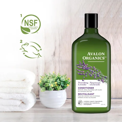 Miniatura 9 de Avalon Organics Acondicionador, lavanda nutritiva, 11 onzas