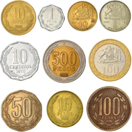 Miniatura 20 de Malta 10 Monedas Mixtas Moneda Maltesa Mils Céntimos Desde 1972