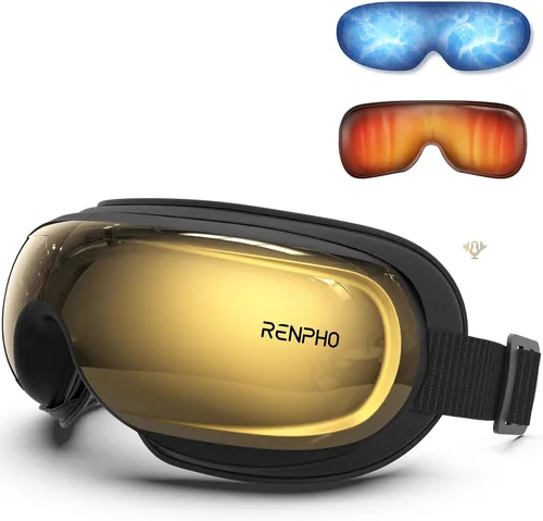 Miniatura 12 de RENPHO - Masajeador de ojos con control de voz de calor y enfriamiento, regalos de cumpleaños para mujeres y hombres, HSA elegible para FSA, máscara