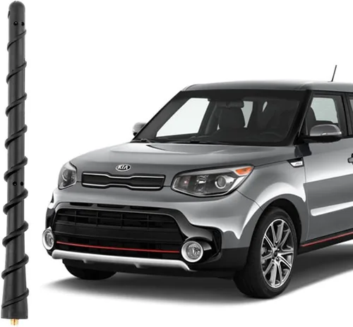 Miniatura 13 de Antena (23 centímetros) para 2007-2025 Jeep Wrangler JK JL JKU JLU Gladiator JT, accesorios Jeep Wrangler Gladiator, antena corta de reemplazo
