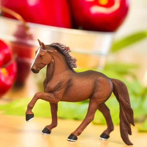 Miniatura 2 de Safari Ltd. Figura de caballo caminante de Tennessee – Figura realista de 5.25 pulgadas – Juguete educativo para niños, niñas y niños a partir de 3