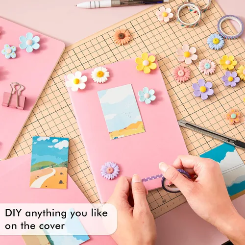 Miniatura 4 de Feela - 36 paquetes de cuadernos de tapa blanda a granel, cuadernos en blanco rayados para viajes para mujeres y hombres, cuadernos rayados