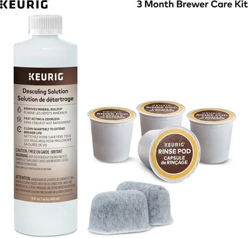 Miniatura 6 de Keurig® K-Supreme - Cafetera de cápsulas K-Cup de una sola porción (negro) Kit de mantenimiento de cafetera de 3 meses
