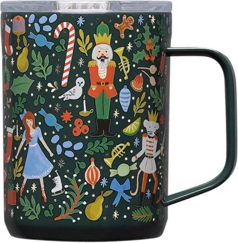 Miniatura 17 de Corkcicle Taza de Café Clásica - Acero Inoxidable con Triple Aislamiento para Viajes - Tapa a Prueba de Roturas - Mantiene la Bebida Caliente por