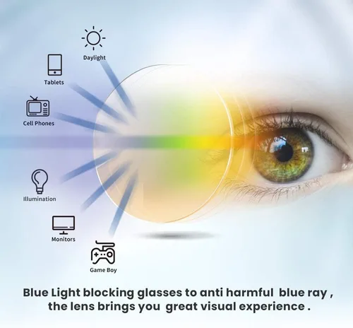 Miniatura 8 de Gafas de lectura con clip y abatibles, lupas con bloqueo de luz azul, lupa, lentes para lectores unisex (transparente, 1.0)