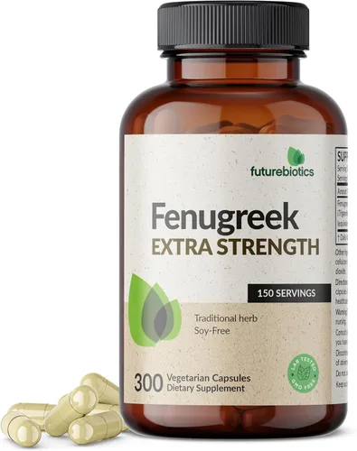 Futurebiotics Fenogreco Extra Strength apoya la buena salud y el bienestar en general, sin OMG, 300 cápsulas vegetarianas