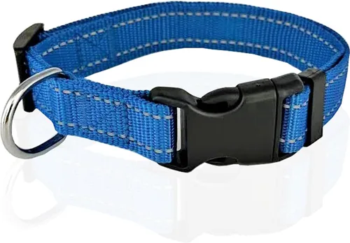 Miniatura 6 de Collar ajustable de nailon para perro, collar para mascotas de 1 pulgada, 3/4 pulgadas, 5/8 pulgadas de ancho, para perros grandes, medianos