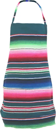 Miniatura 5 de Leos Imports Delantales mexicanos para adultos, unisex, ajustables con bolsillos, ideales para cocinar, hornear, asar a la parrilla y más