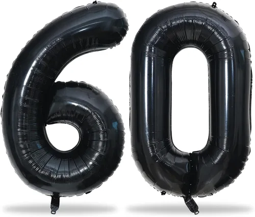 Miniatura 39 de Globos de oro rosa para cumpleaños número 16 para niñas, 40 pulgadas de gran tamaño, globos de lámina de mylar con el número 1 y 6, autoinflables