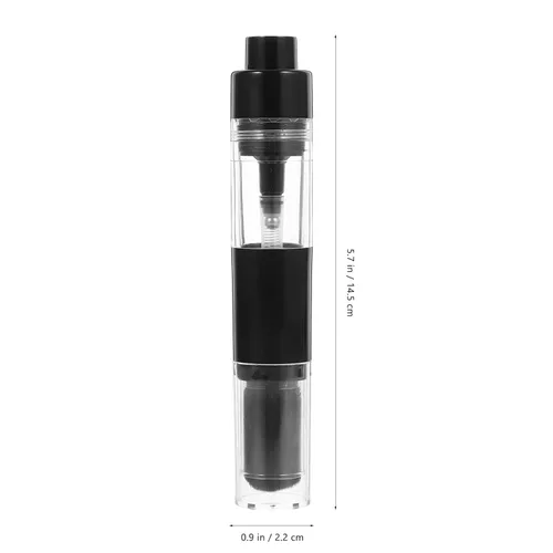 Miniatura 6 de Beaupretty Cepillo retráctil para rubor con botella recargable, cepillo de base de viaje para cosméticos en polvo