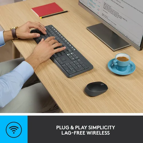 Miniatura 4 de Logitech Teclado y mouse inalámbrico MK235