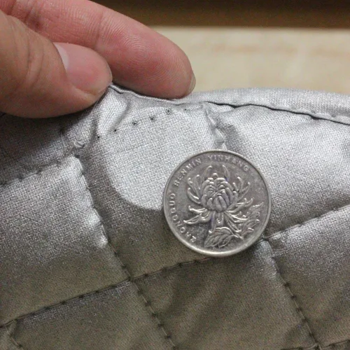 Miniatura 5 de Kaxich Alfombrilla de planchar magnética plegable para lavadora, secadora, resistente al calor, manta gruesa y portátil para tabla de planchar