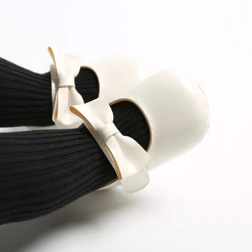 Miniatura 6 de Mocasines para bebé de princesa brillante Mary Jane vestidos, zapatos de primera calidad, ligeros, suela suave, zapatos para cuna, zapatos para niños