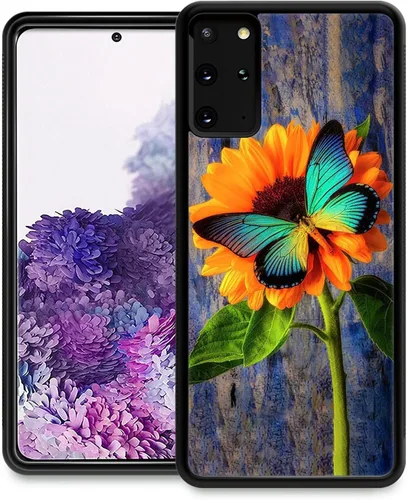 Miniatura 74 de CARLOCA Funda compatible con Samsung Galaxy S20, familia de jirafas divertidas en blanco y negro, para niñas y mujeres, diseño gráfico de moda, a