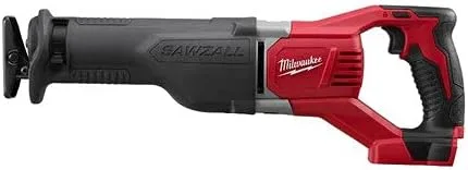 Milwaukee 2621-20 M18 SAWZALL 18V Sierra recíproca inalámbrica de iones de litio (herramienta desnuda)