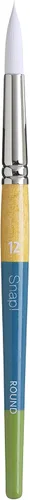 Miniatura 5 de Princeton PAB98501 9850R-2 Pincel Snap, Taklon Redondo 2, Blanco