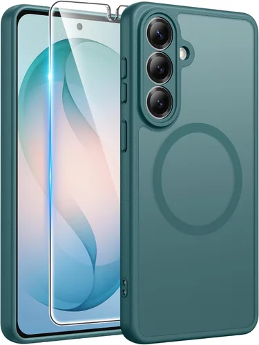 Miniatura 115 de FNTCASE - Funda para iPhone 16 Pro: magnética, mate, translúcida, de grado militar, protectora contra caídas, resistente, fina, duradera y a prueba