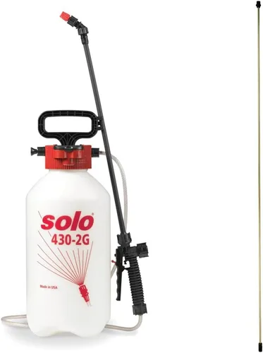 Solo 430-2G - Rociador de granja y jardín de 2 galones con puntas de boquilla para múltiples necesidades de pulverización y 4900528 rociador de
