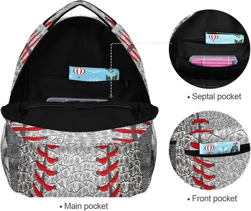 Miniatura 7 de Kcldeci Mochila para niños y niñas, mochilas escolares, a02, Mochilas Daypack