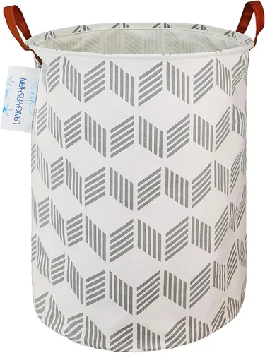 Miniatura 40 de Cesta de lona plegable para lavandería, cesta organizadora para almacenamiento, contenedores de juguetes, cestas de regalo, ropa de dormitorio, ropa