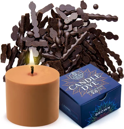 Miniatura 25 de Tinte amarillo brillante de 2 onzas para fabricación de velas de soja, tintes de cera de velas altamente concentrados, chips de tinte