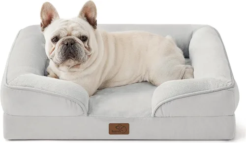 Miniatura 51 de Bedsure Cama ortopédica XL para perros extragrandes, cama lavable para perros y gatos, impermeable, cómodo sofá para perros con funda extraíble