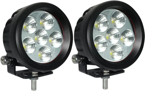 Miniatura 11 de Lightronic Luces LED redondas de 3.5 pulgadas para todo terreno, 6000 K blanco frío, haz de inundación ancho, luz de marcha atrás y respaldo
