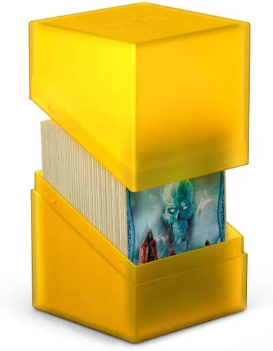 Miniatura 20 de Ultimate Guard Boulder 80+ Classic, estuche para mazo para 80 tarjetas TCG de doble funda, rodonita, almacenamiento seguro y duradero