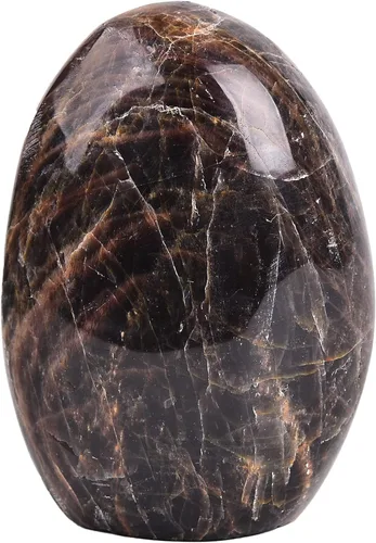 Miniatura 19 de AMOYSTONE Piedra de preocupación pulida de ópalo verde natural para aliviar la ansiedad, piedra preciosa de reiki de cristal curativo de mano